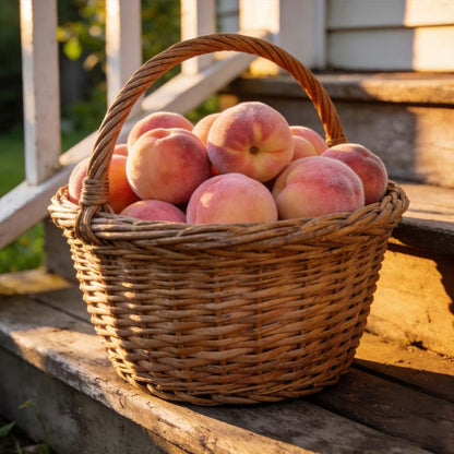 🔥 65K+ SOLD! 🍑 Heirloom "Honey Red" Dwarf Peach Tree Live Seeds-ABB8