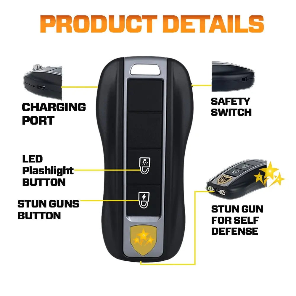 🛡️2026 Limited Stun Flashlight Car Key-TJY