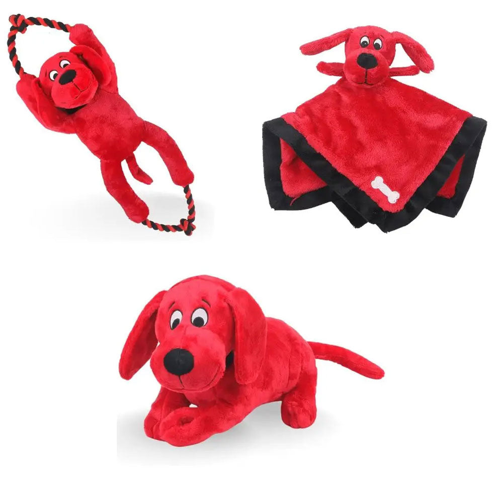 🔥Large Dog Toy🔥Plush Squeaky Toy for Large Breeds, Crinkle Stuffed Animal for Puppies, Cute Indoor Chew for Medium & Small Dogs-TJY