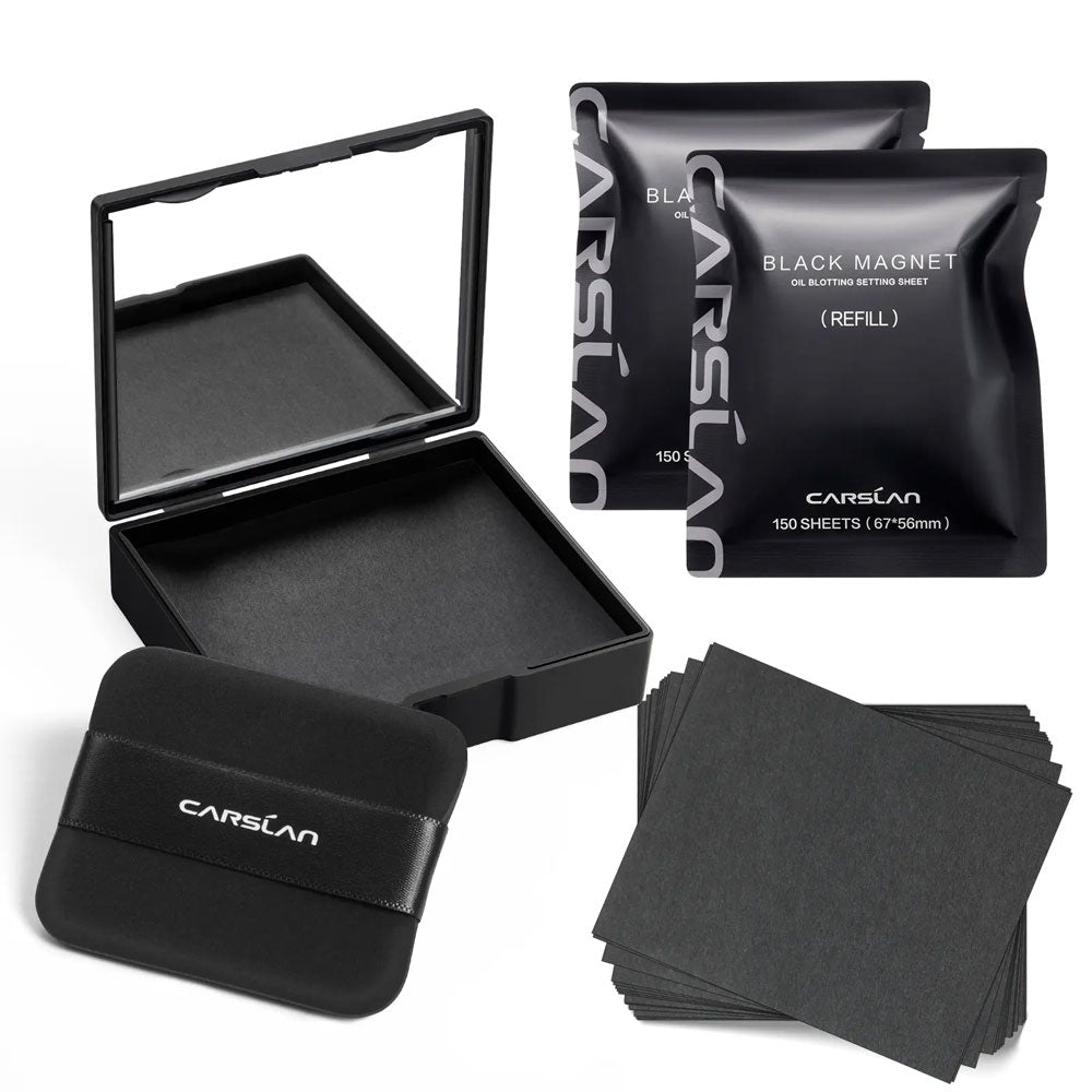 👑Hot Sale 49% OFF🏆Magnet Oil Blotting Setting Sheet With Powder More Control Oil Keep Fresh 2 IN 1 Blotting Sheet-TJY