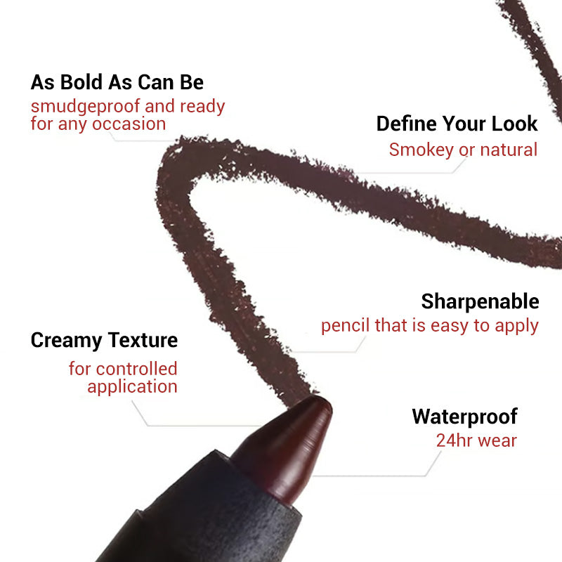 🌟 Best Selling🌟 24-Hour Waterproof Eyeliner — Sharpenable Pencil - A926