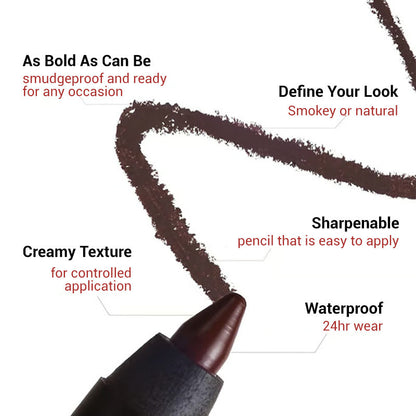 🌟 Best Selling🌟 24-Hour Waterproof Eyeliner — Sharpenable Pencil - A926
