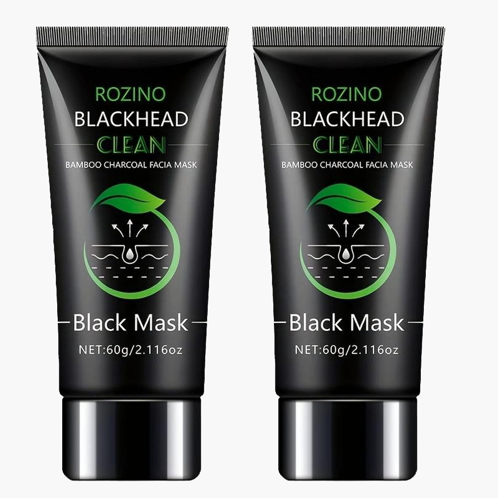 Rozino Bamboo Charcoal Blackhead Peel-Off Mask with Glycerin & Witch Hazel Extract for Deep Cleansing Pore Shrinking Gentle Moisturizing 60g/2.116oz-TJY