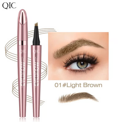 🔥Save Up To 56% Today🔥Waterproof Micro-Fork Eyebrow Pencil, Long-Lasting Brow Pen for Natural Hair-Like Strokes-923