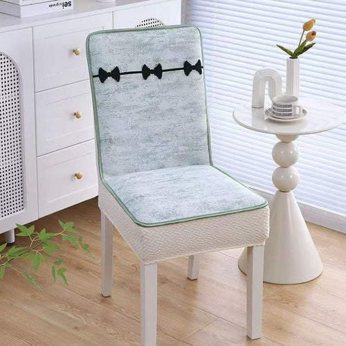 🔥2026 New Year Sale- 80% OFF🏠-Milk Silk Elastic Chair Covers,Contemporary Style, Suitable for Kitchen Dining Living Room-H1