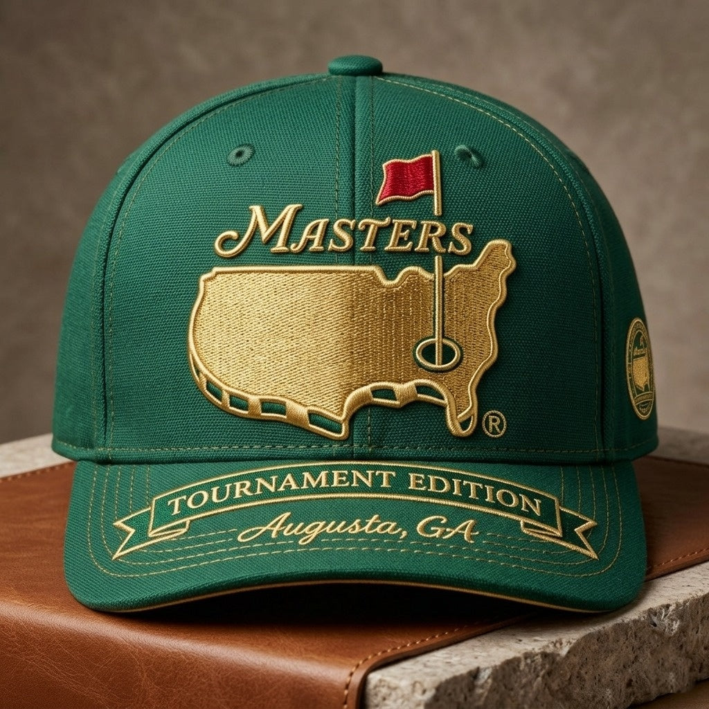⛳ LAST DAY 50% OFF🔥LIMITED EDITION-Masters Tournament Edition Structured Hat – Augusta National Official Style-ABB8
