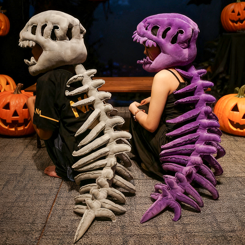 Dinosaur Skeleton Headgear Pillow-GD