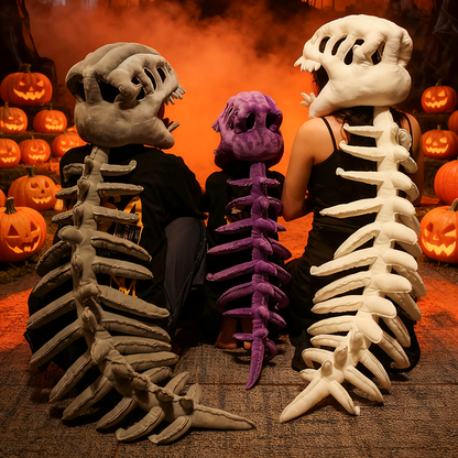 Dinosaur Skeleton Headgear Pillow-GD