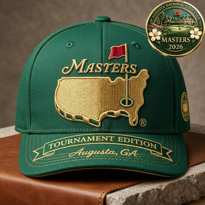 ⛳ LAST DAY 50% OFF🔥LIMITED EDITION-Masters Tournament Edition Structured Hat – Augusta National Official Style-ABB8