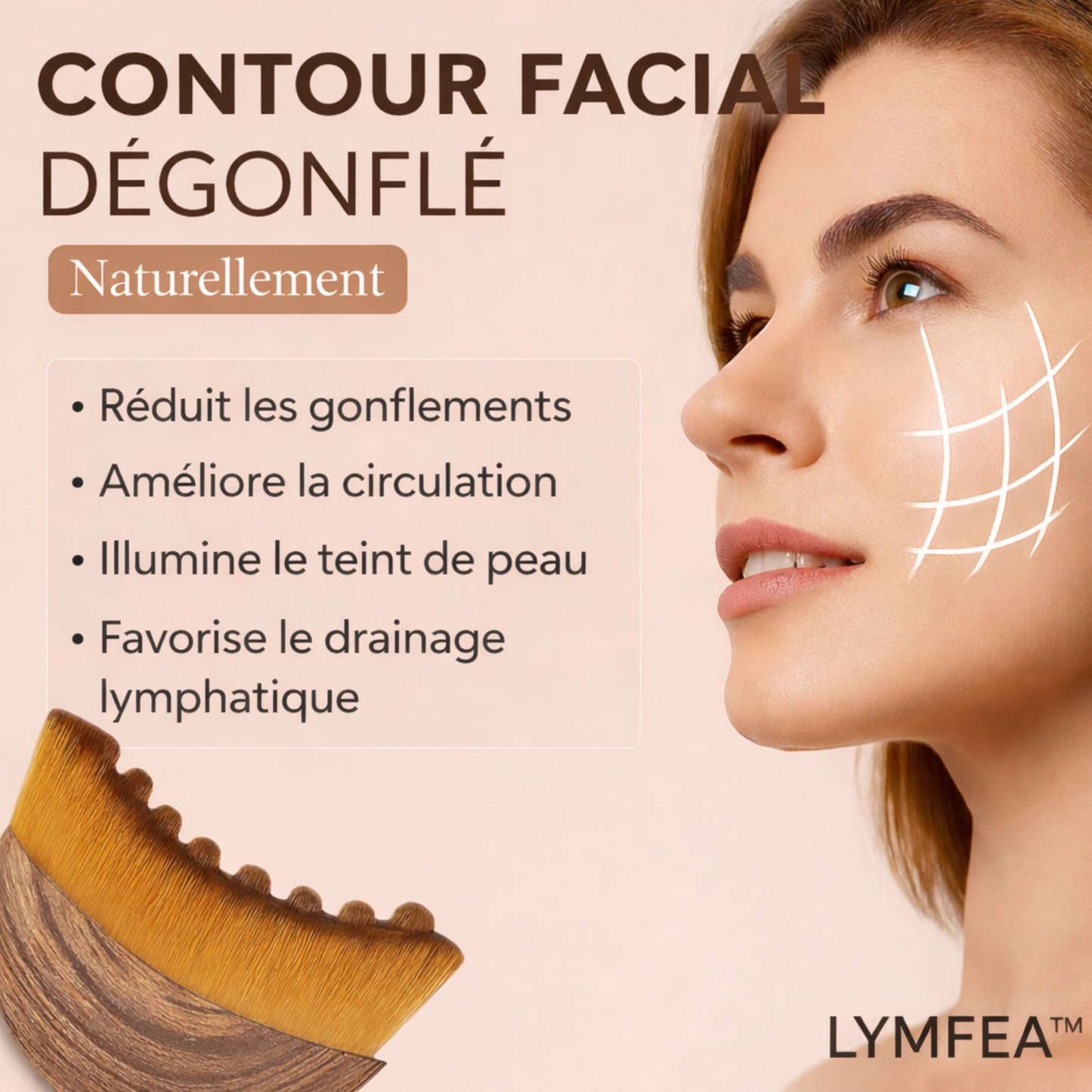 🔥Last Day 50% OFF 🔥Facial Lymphatic Drainage Brush-HZ