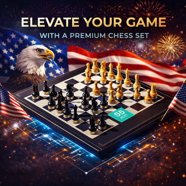 🔥First 100:2nd Item 60%Off🔥Advanced robotic chessboard with wooden chess pieces -W18