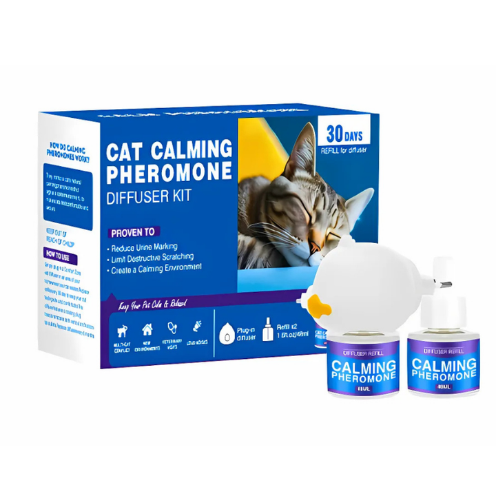 PetDiffuser🐱🐶: Pet Calming Pheromone Diffuser Set,Fragrance-free, pure plant extract-ABB8