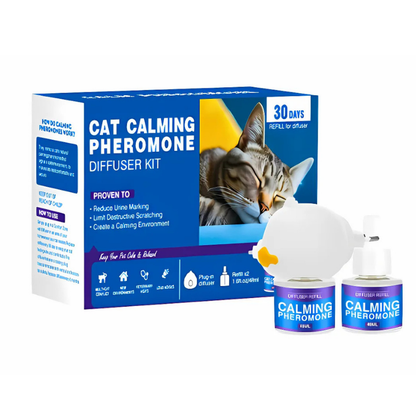 PetDiffuser🐱🐶: Pet Calming Pheromone Diffuser Set,Fragrance-free, pure plant extract-ABB8
