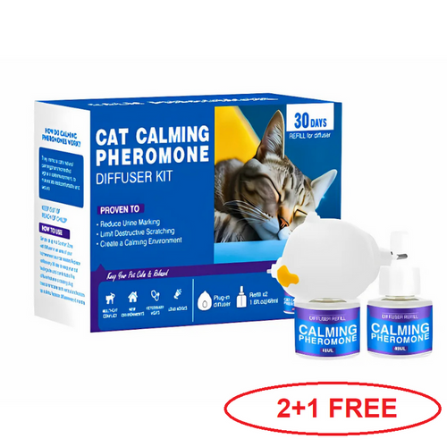 PetDiffuser🐱🐶: Pet Calming Pheromone Diffuser Set,Fragrance-free, pure plant extract-ABB8