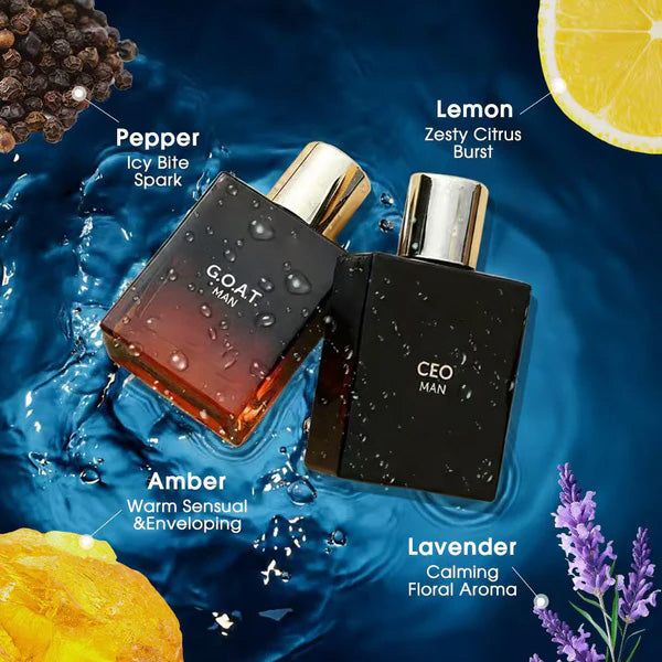 🔥Final 3 Hours: 60% OFF Gentlemen's Fragrance Set with CEO MAN Perfume & G.O.A.T MANAroma-W18