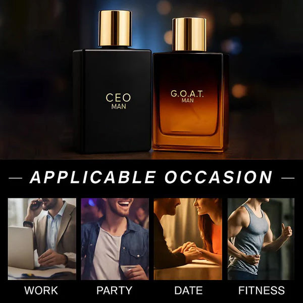 🔥Final 3 Hours: 60% OFF Gentlemen's Fragrance Set with CEO MAN Perfume & G.O.A.T MANAroma-W18