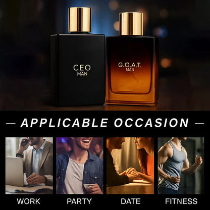 🔥Final 3 Hours: 60% OFF Gentlemen's Fragrance Set with CEO MAN Perfume & G.O.A.T MANAroma-W18