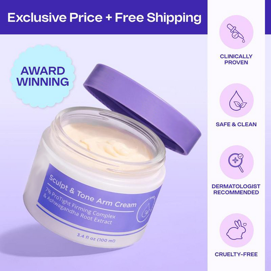 🏆Flash Sale⚡ 120K+ SOLD! 🏆Sculpt & Tone Arm Cream-W18