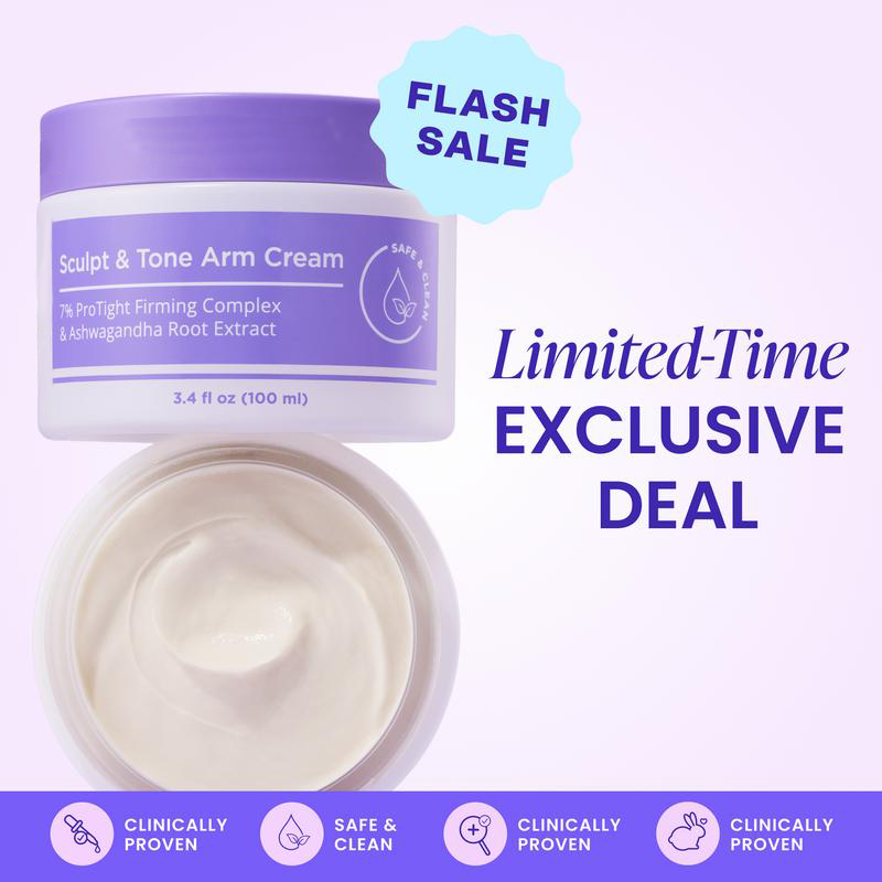 🏆Flash Sale⚡ 120K+ SOLD! 🏆Sculpt & Tone Arm Cream-W18