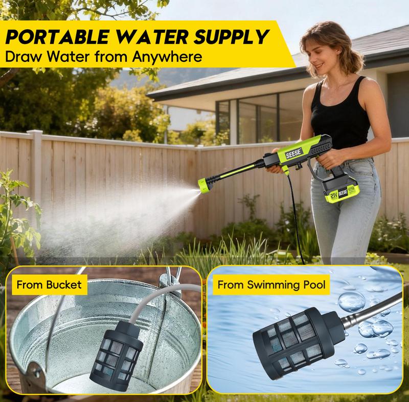 🔥Hot Sale 49% off🌟Cordless Pressure Washer and Single Port Charger Base-XA