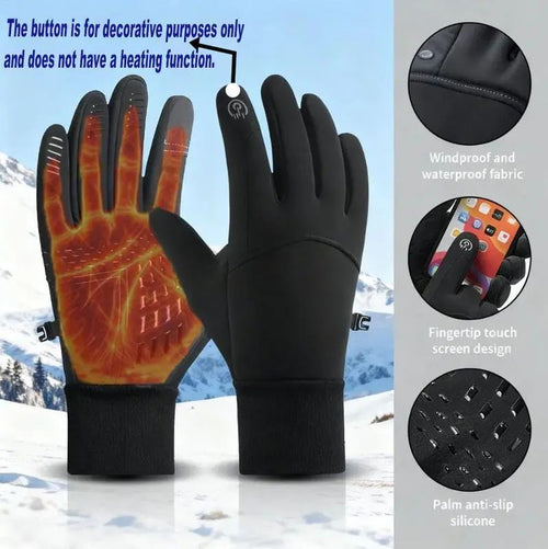 🔥🔥🏆Flash Sale⚡ 50K+ SOLD! 🏆Outdoor Winter Gloves Touchscreen Windproof-W18