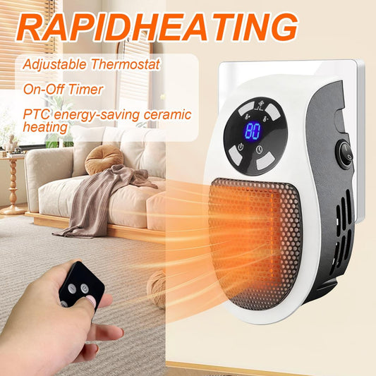 ⚡Flash-Sale⚡100k-sold🎉Wall Outlet Space Heater-W18