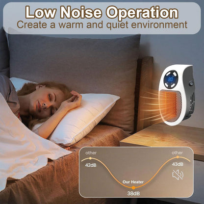⚡Flash-Sale⚡100k-sold🎉Wall Outlet Space Heater-W18