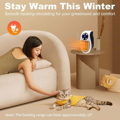 ⚡Flash-Sale⚡100k-sold🎉Wall Outlet Space Heater-W18