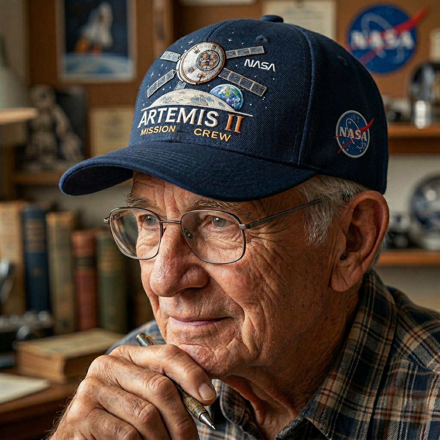 🌕Flash Sale 60% OFF 🚀 Artemis II Lunar Mission Commemorative Cap (BUY 2 GET 1 FREE)y-ABB8