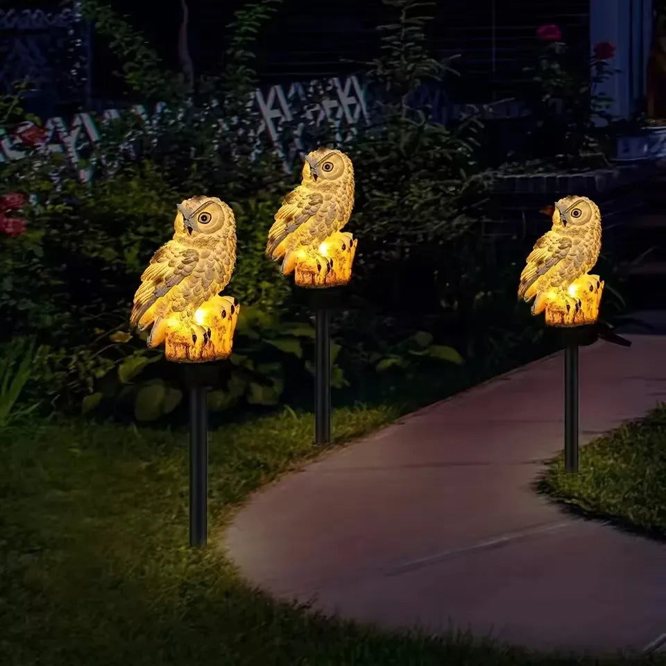 🔥Last Day Special 50% OFF🔥 Waterproof Solar Owl Light-923