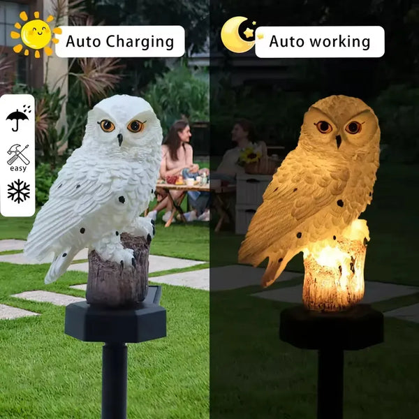 🔥Last Day Special 50% OFF🔥 Waterproof Solar Owl Light-923
