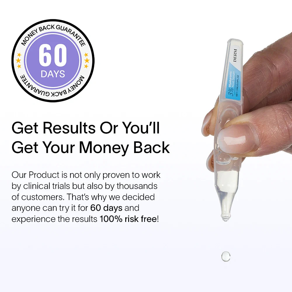 🎉🎁Buy 2 Get 1 Free - 3% Hyaluronic Acid Glass Skin Serum - A926