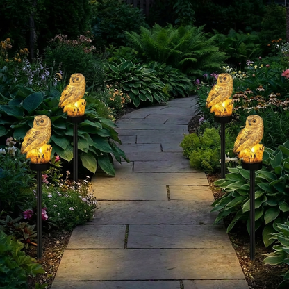🔥Last Day Special 50% OFF🔥 Waterproof Solar Owl Light-923
