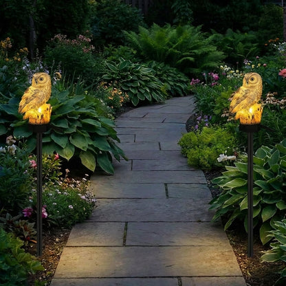 🔥Last Day Special 50% OFF🔥 Waterproof Solar Owl Light-923