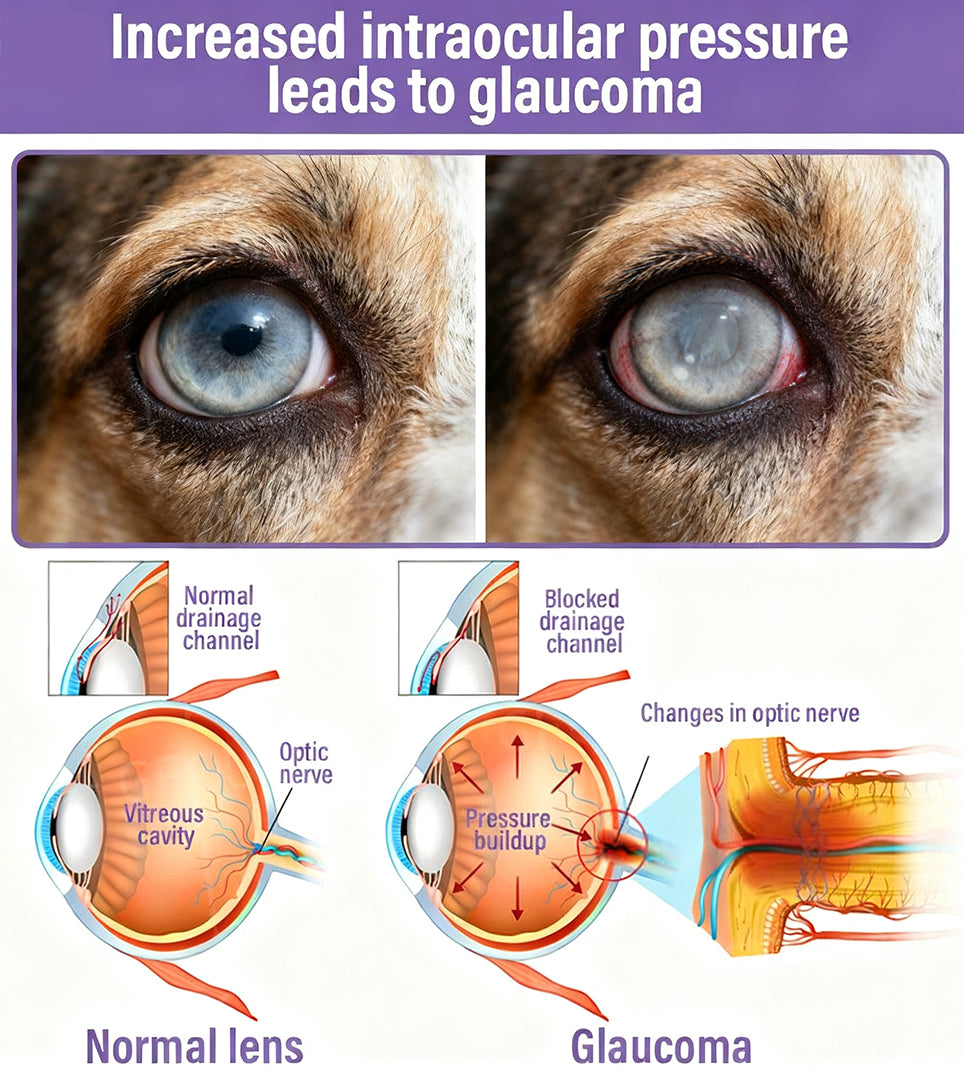 NanoCare Pet Eye Drops-Relieves Conjunctivitis, Dry Eyes, Cataracts, and Keratitis🐶-GD