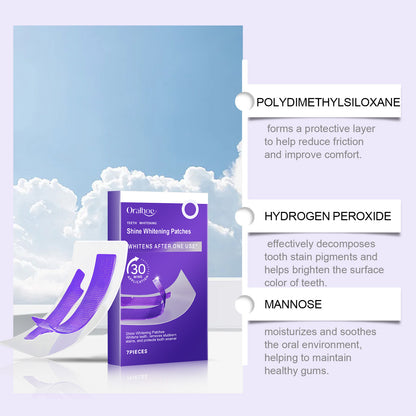 🏆Flash Sale 50K+ SOLD! -50% OFF🔥Purple Whitening Strips-GD