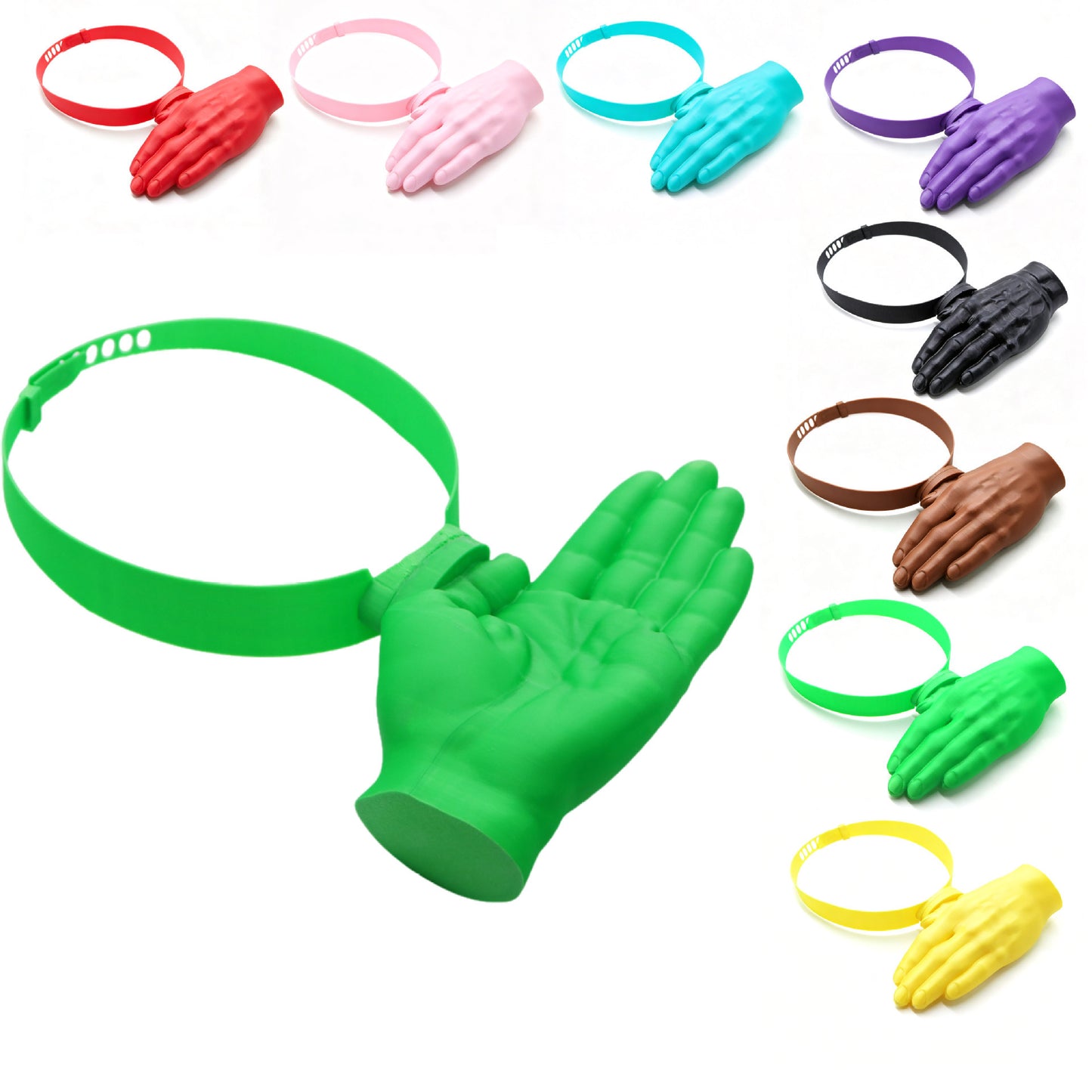 🔥BUY 1 GET 1 Free👑Funny Adjustable One-Piece Hand Palm Sun Hat, Creative & Easy to Install-TJY