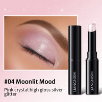 Moonlit Mood-Pink crystal high gloss silver glitter