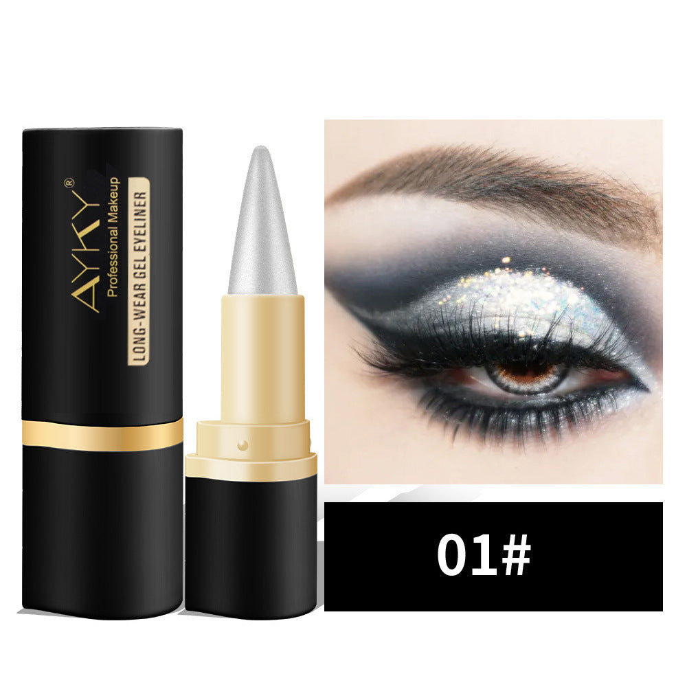 🎁Buy 1 Get 1 Free - Gentle Matte Gel Eyeliner Pencil, Soft Smooth Texture Eye Makeup Stick, Basic Cat Eye Be Smoky Eye Daily Makeup Tool, Versatile Cosmetic for Festival &Casual Gifting Use- A926
