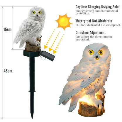 🔥Last Day Special 50% OFF🔥 Waterproof Solar Owl Light-923