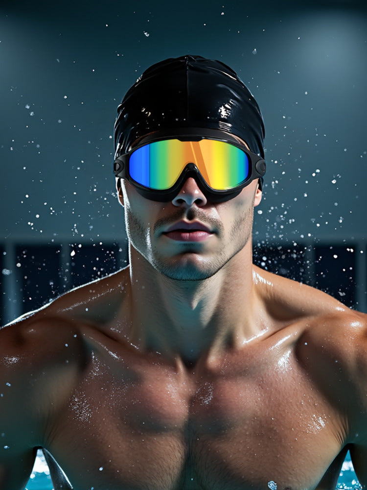 🔥Hot Sale!!🔥Swimming Goggles 1pc No Leaking Swim Glasses for Men Women Youth, Wide View Anti Fog Uv Swimming Goggles, Swimming Accessories, Swim Kit, Diving Swimming Goggles, Outdoor Swimming Goggles-TJY