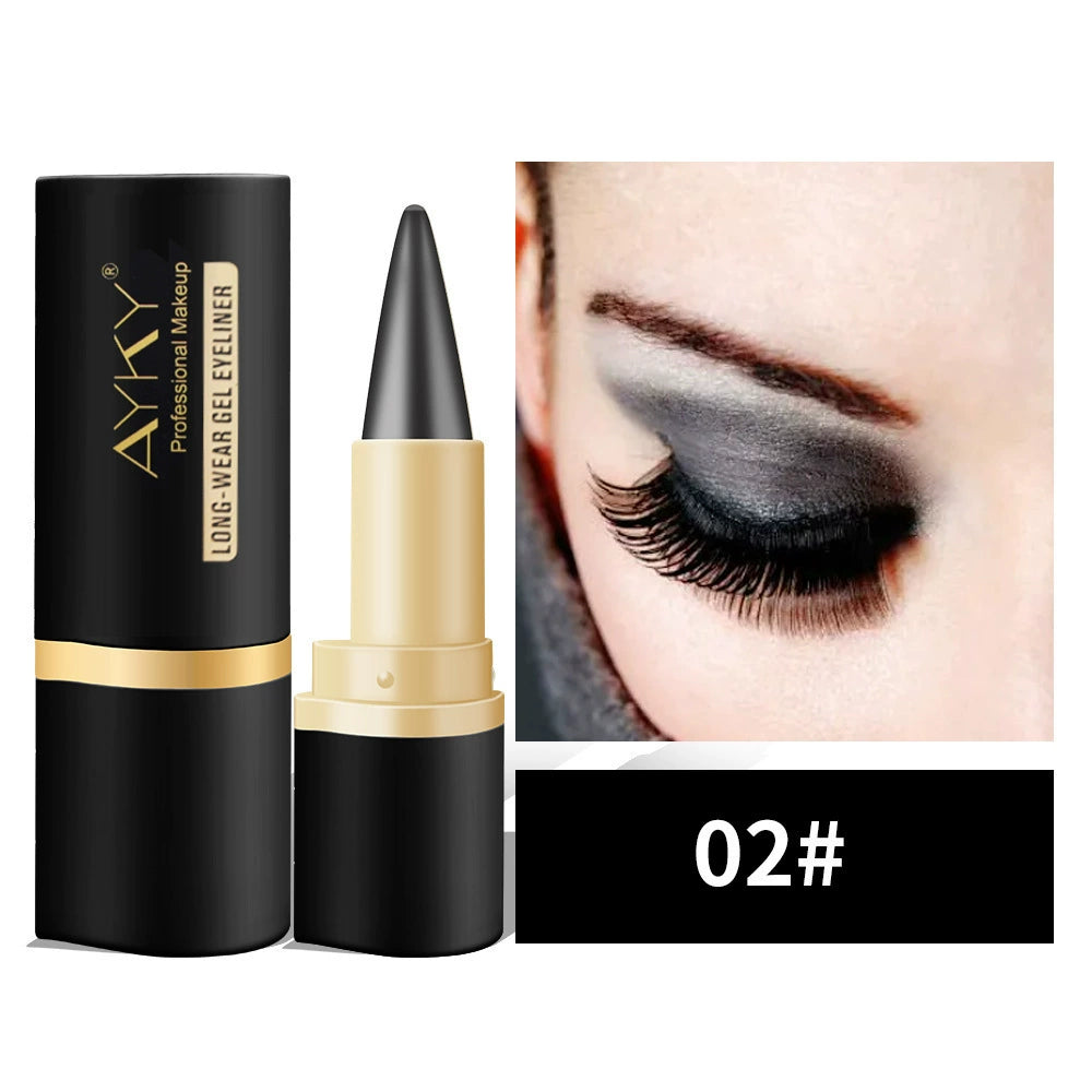 🎁Buy 1 Get 1 Free - Gentle Matte Gel Eyeliner Pencil, Soft Smooth Texture Eye Makeup Stick, Basic Cat Eye Be Smoky Eye Daily Makeup Tool, Versatile Cosmetic for Festival &Casual Gifting Use- A926