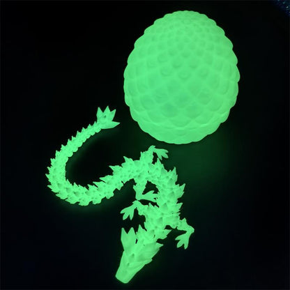 🏆Articulated 3D Dragon Toys with 3D Dragon Eggs🐉-Mythical Pieces Dragon🔥-ABB8
