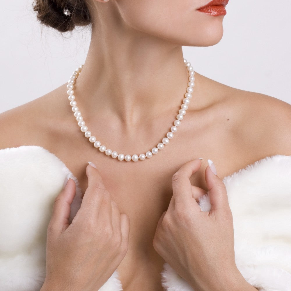 ⏰Hot Sale 50% OFF🎁-Japanese AAAA Akoya Pearl Necklace (Same Style As The Royal Family)-ABB8