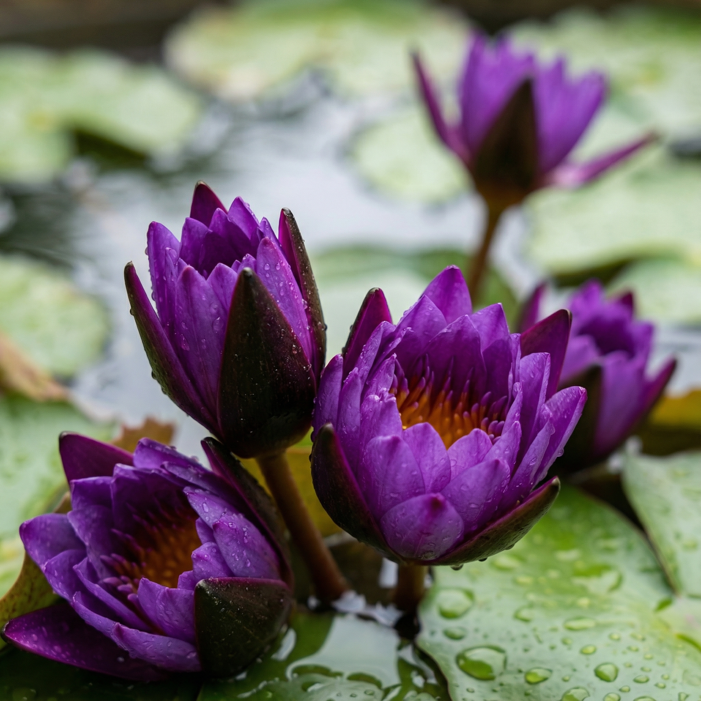 💮Midnight Purple Lotus Seeds-A-923