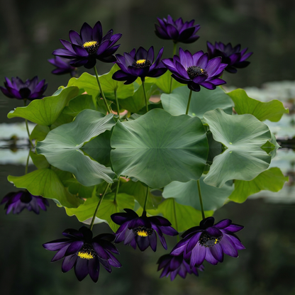 💮Midnight Purple Lotus Seeds-A-923