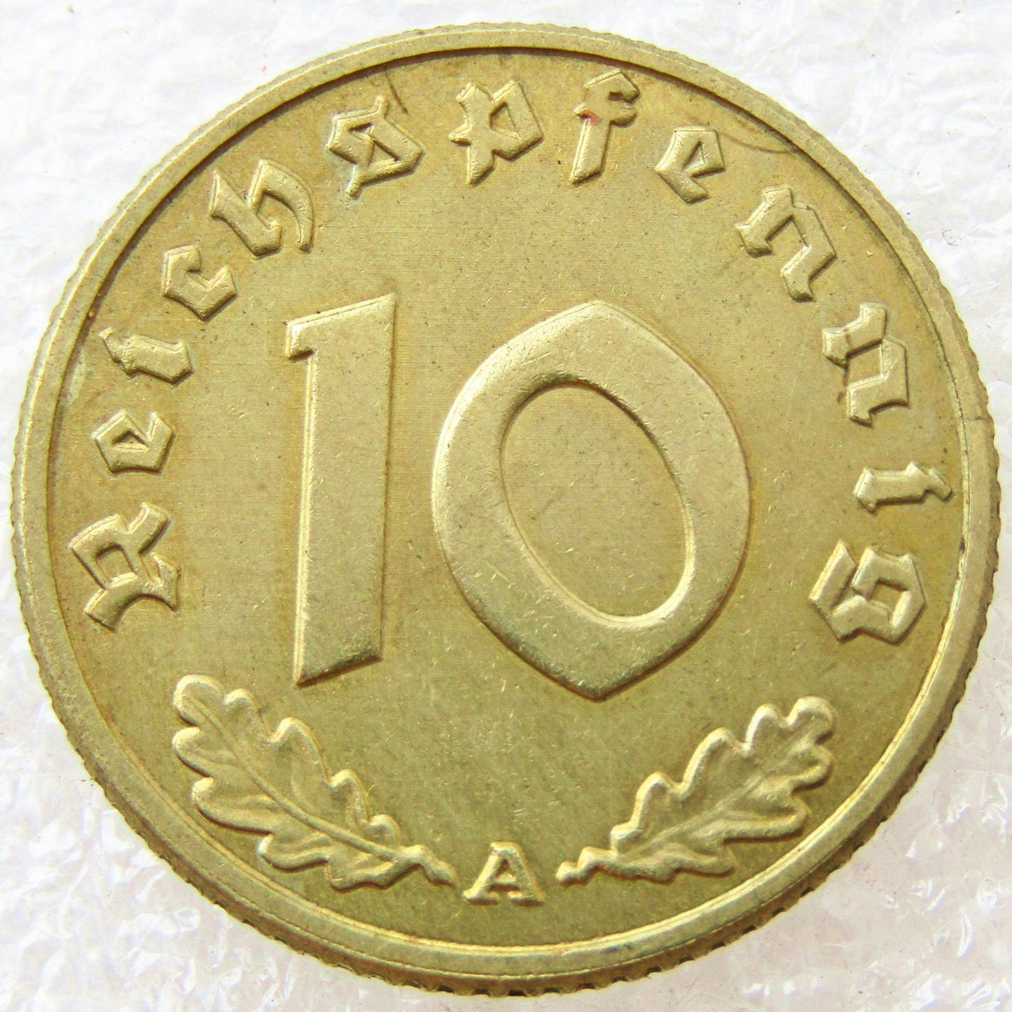 🪙Sidste 8 sæt!!🎁Hitlers Nazimønter - 10-Reichpfenning 1936-1939-ABB8
