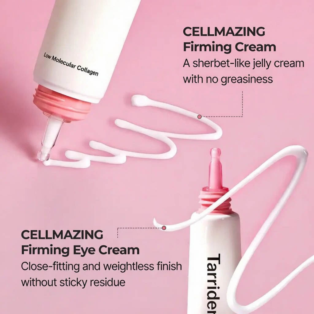 vervebead Firming Duo Set | Crease-Free Makeup Prep Duo with Firming Cream + Firming Eye Cream-GD