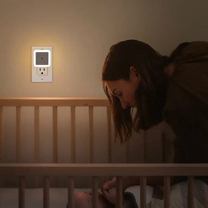 🔥Night Lights Plug into Wall 6-Pack, Plug in Night Light, Dusk to Dawn Nightlight Led Night Lights✨-W18