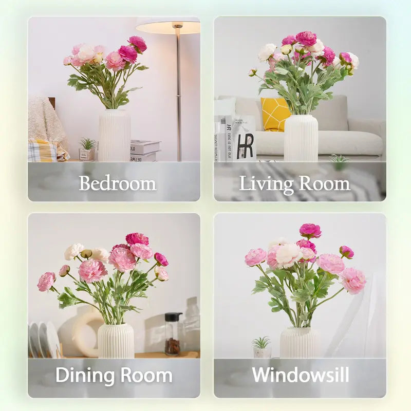 🌸Artificial Flower🌸peony roses decorative artificial flowers, living room decoration, wedding decorations, bridal bouquet,fruit,plants,ornaments🌿-TJY